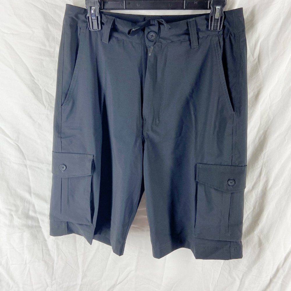 Eastbay Men's Black Cargo Shorts Size 30